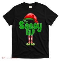 The Sassy Elf Christmas T-Shirt thumb 0