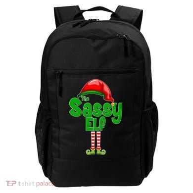The Sassy Elf Christmas Backpack