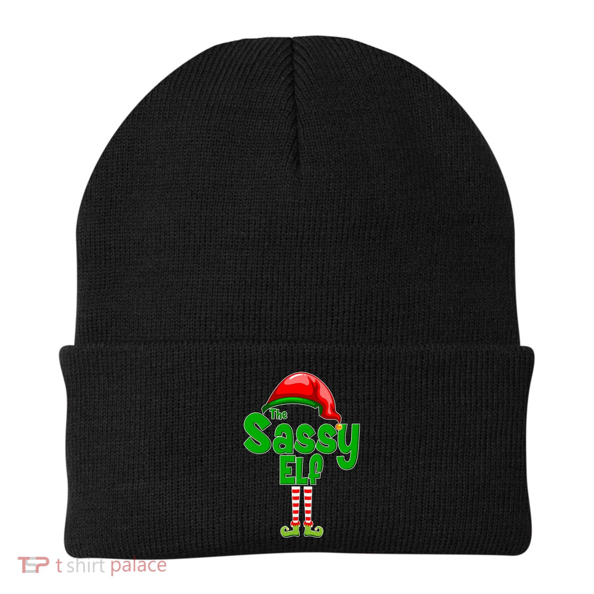 The Sassy Elf Christmas Beanie