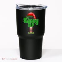The Sassy Elf Christmas Tumbler thumb 0