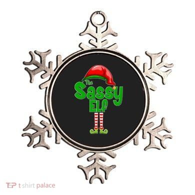 The Sassy Elf Christmas Ornament