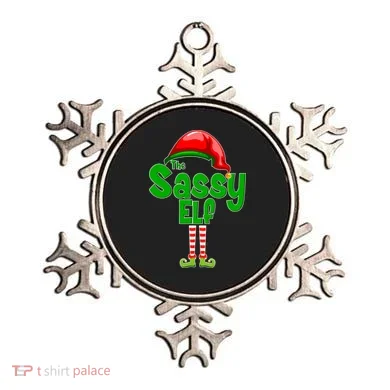 The Sassy Elf Christmas Ornament