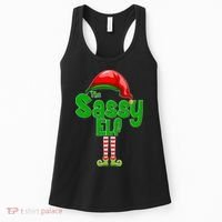 The Sassy Elf Christmas Women's Tank Top thumb 0
