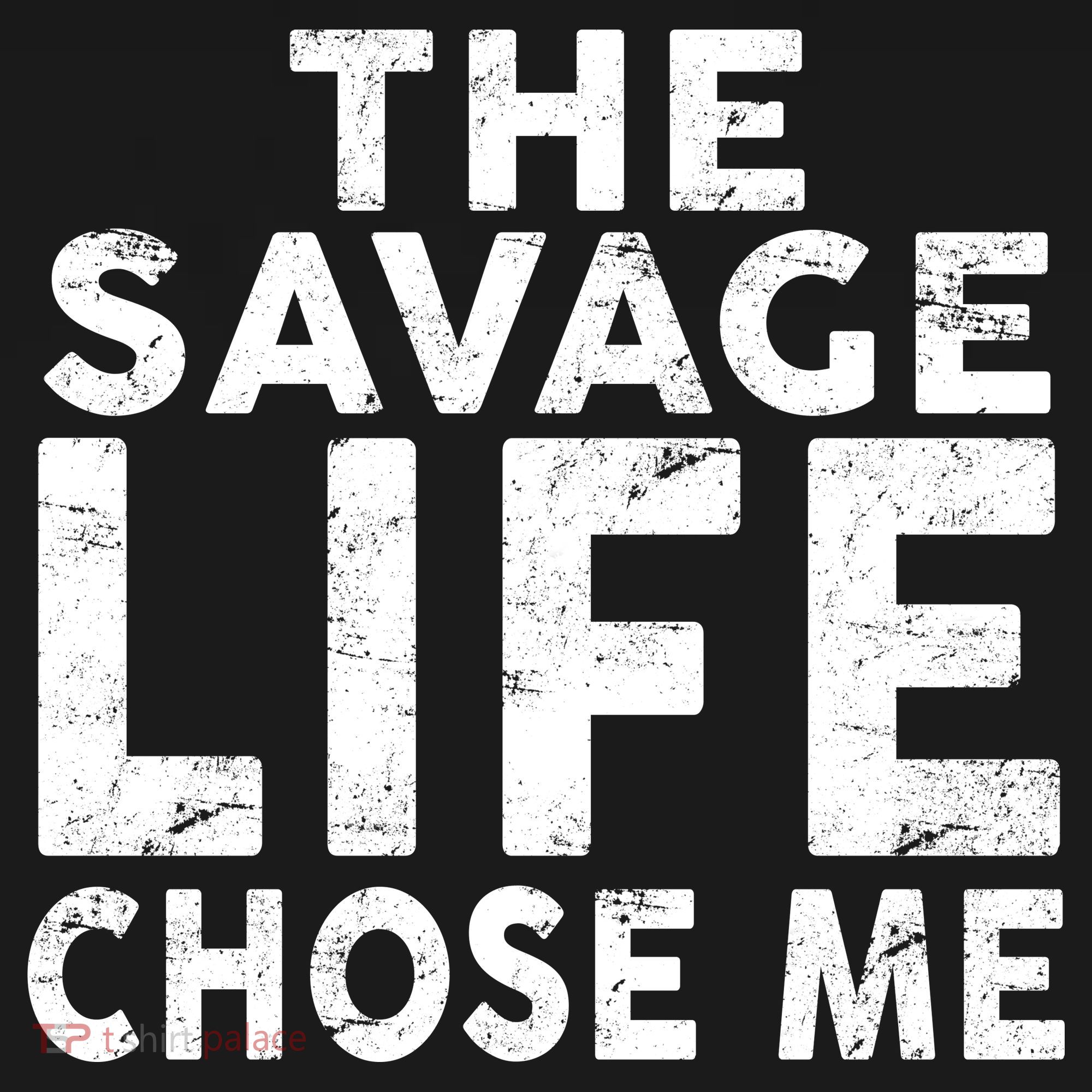 The Savage Life Chose Me Baby Bodysuit