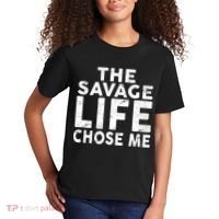 The Savage Life Chose Me Kids T-Shirt thumb 2