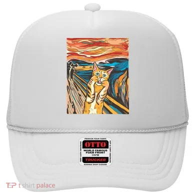 The Scream Parody Cat Hat