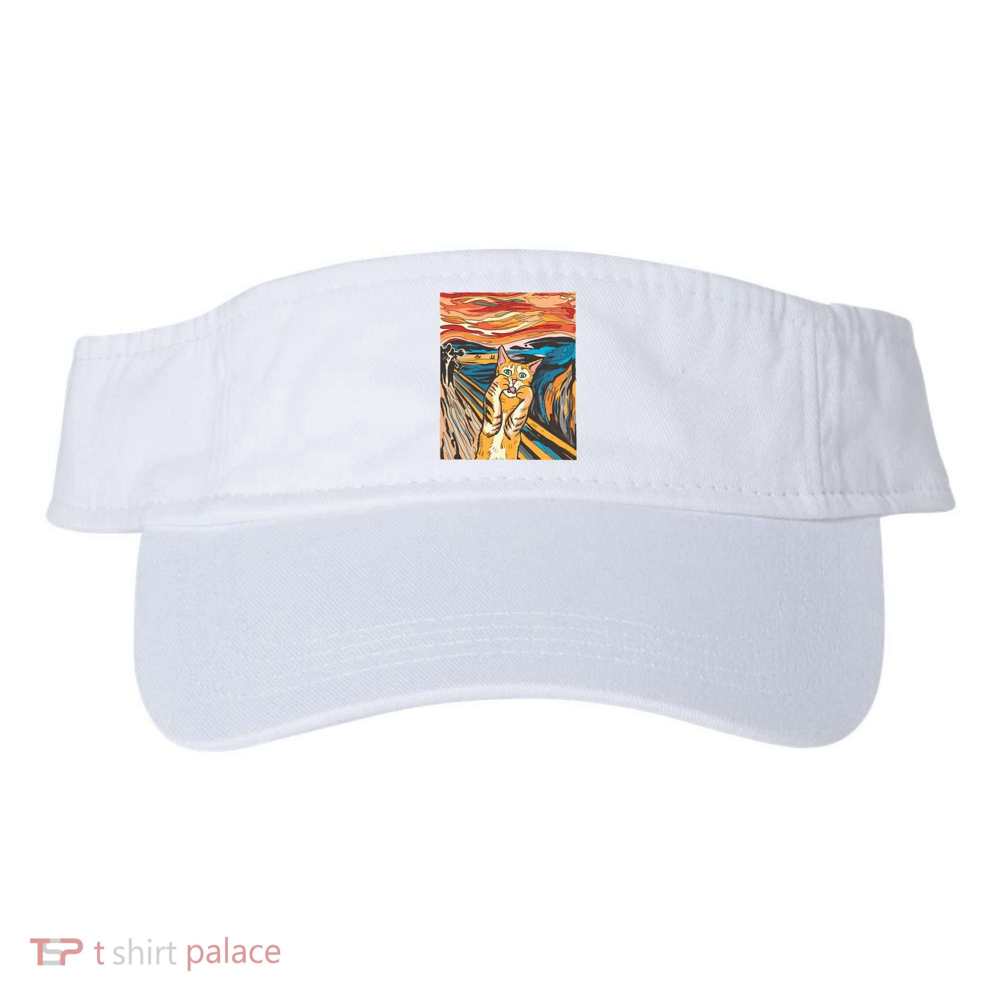The Scream Parody Cat Visor