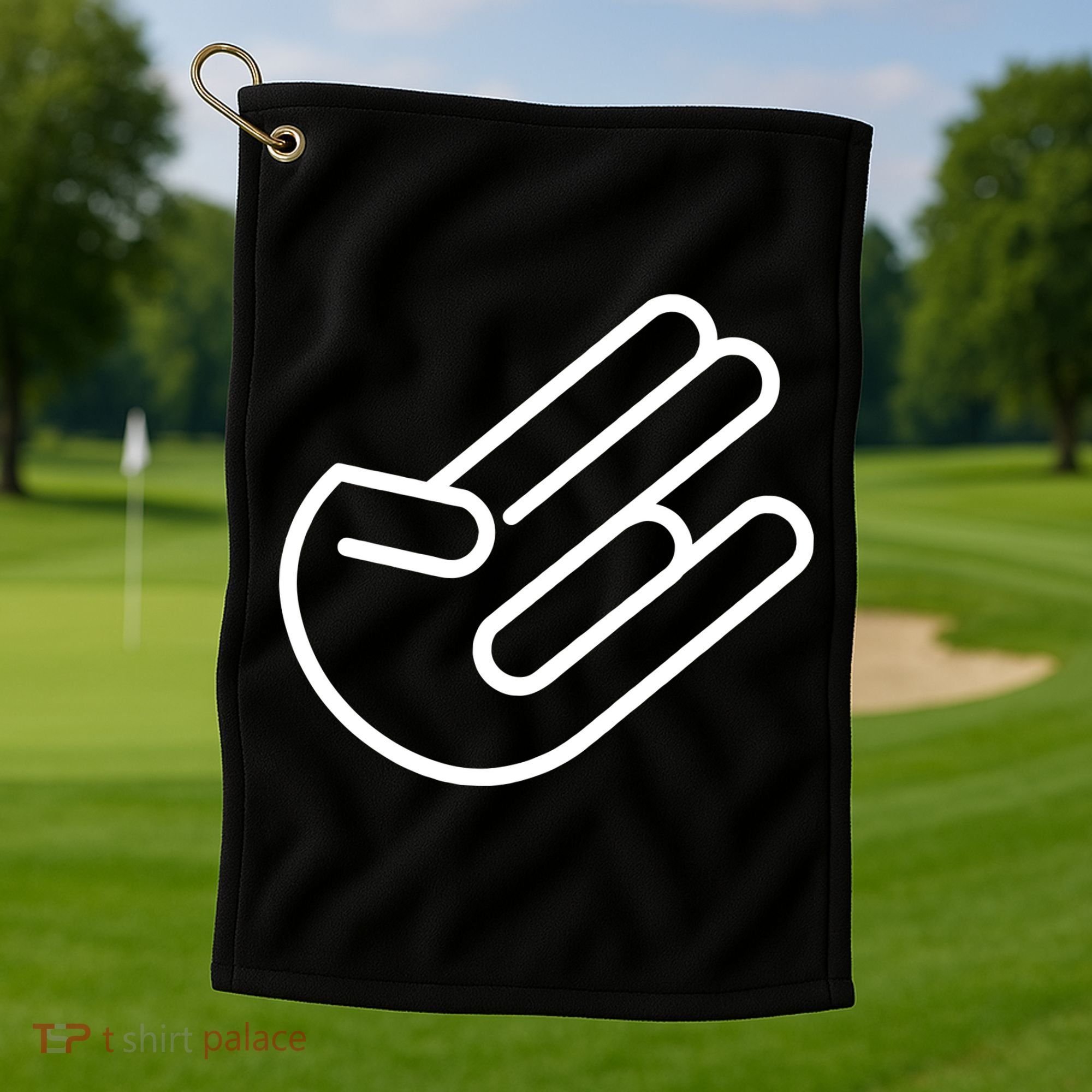 The Shocker Logo Golf Towel