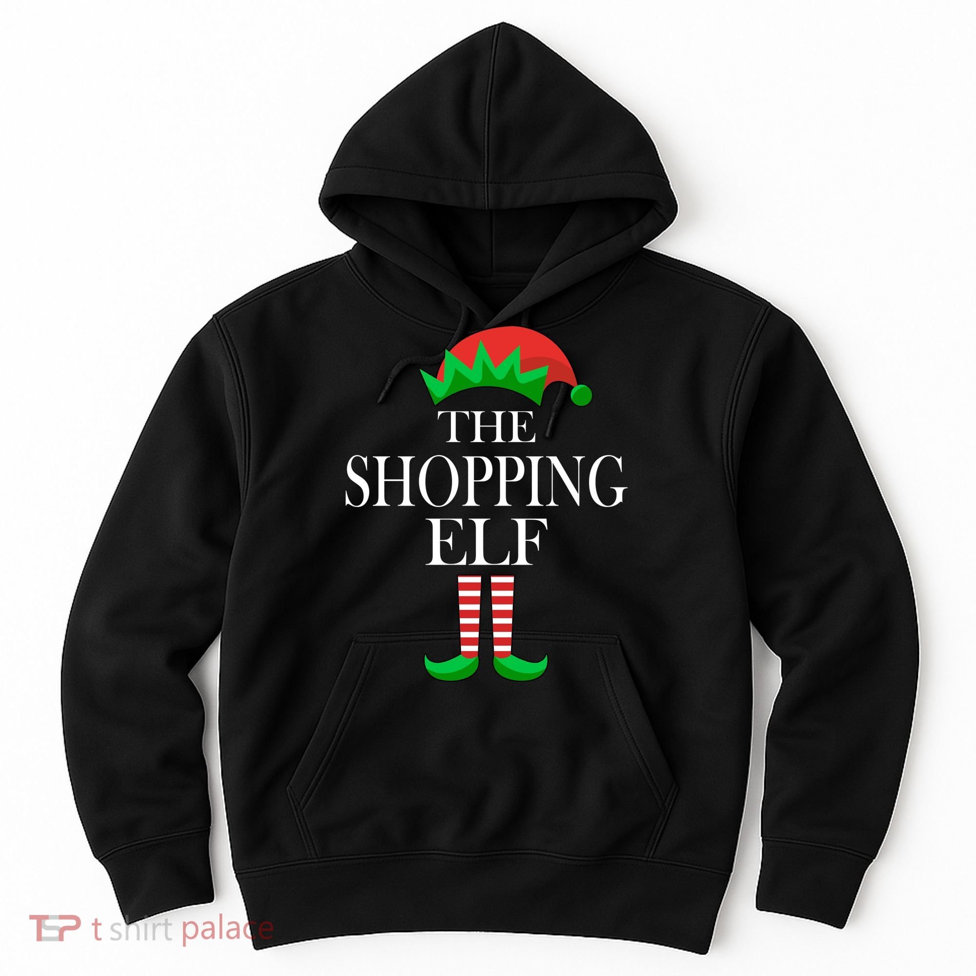 The Shopping Elf Family Matching Christmas Hoodie