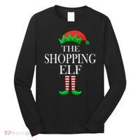 The Shopping Elf Family Matching Christmas Long Sleeve Shirt thumb 0