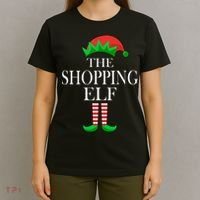 The Shopping Elf Family Matching Christmas T-Shirt thumb 4
