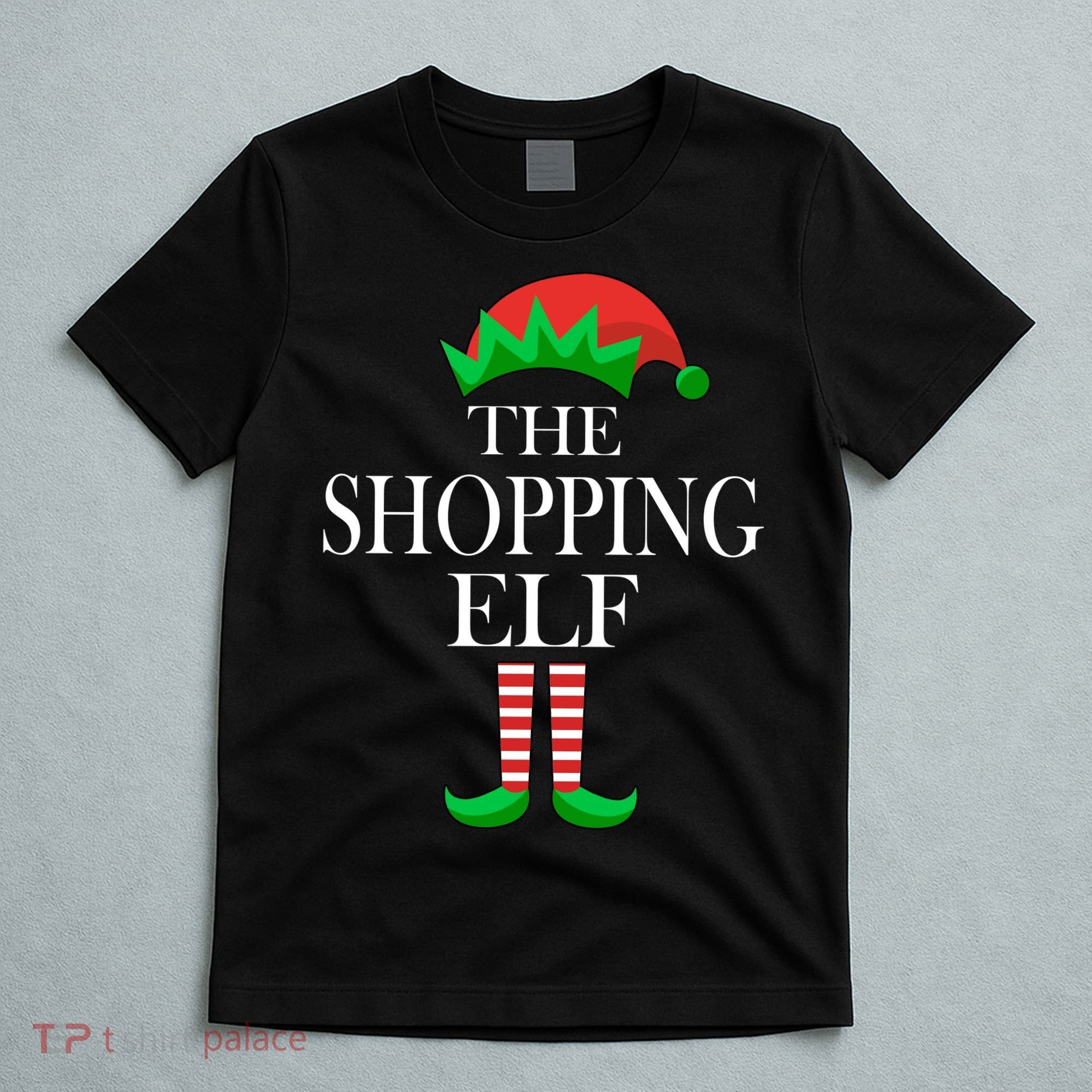 The Shopping Elf Family Matching Christmas T-Shirt