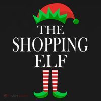 The Shopping Elf Family Matching Christmas Coaster thumb 2