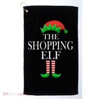 The Shopping Elf Family Matching Christmas Golf Towel thumb 0