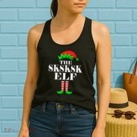 The SKSKSK Elf Funny Christmas Matching Women's Tank Top thumb 2