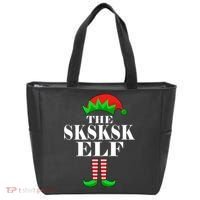 The SKSKSK Elf Funny Christmas Matching Tote Bag thumb 0