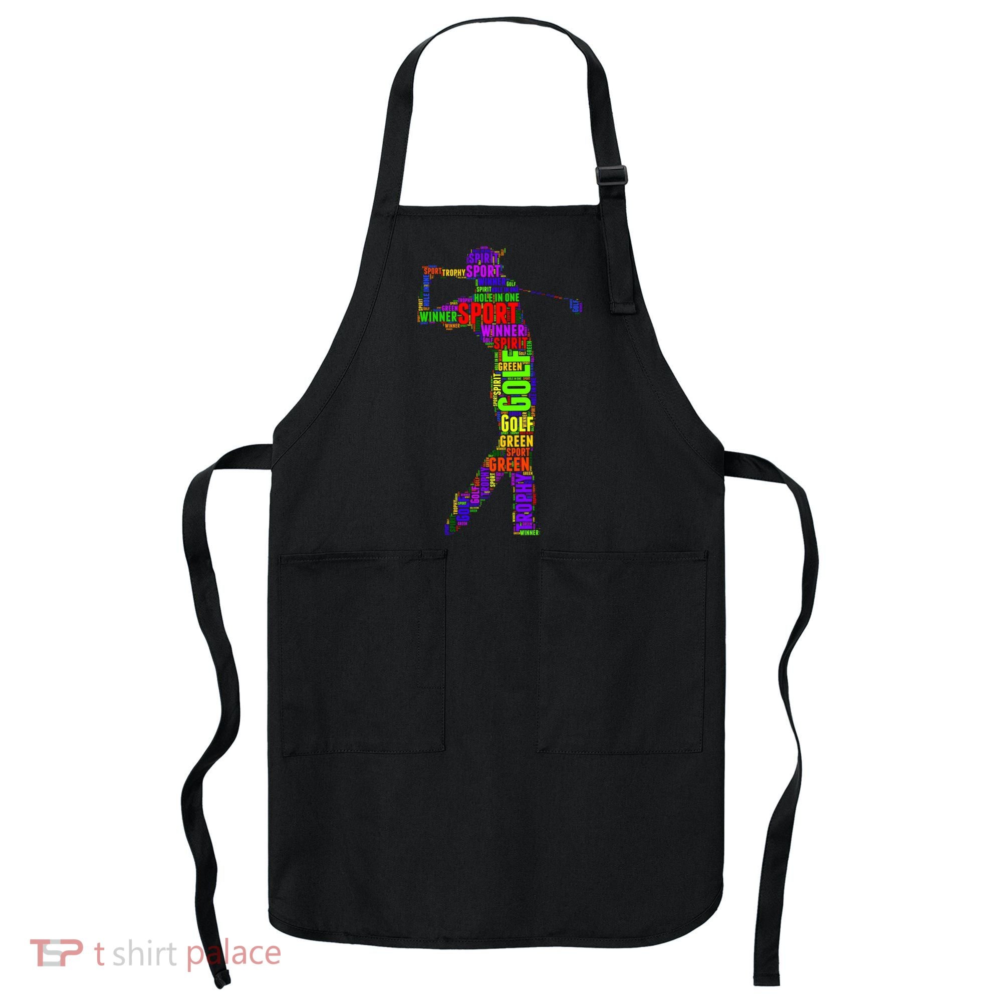 The Spirit of Golf Word Mash-up Apron