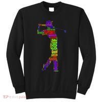 The Spirit of Golf Word Mash-up Sweatshirt thumb 0