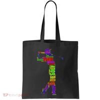 The Spirit of Golf Word Mash-up Tote Bag thumb 0