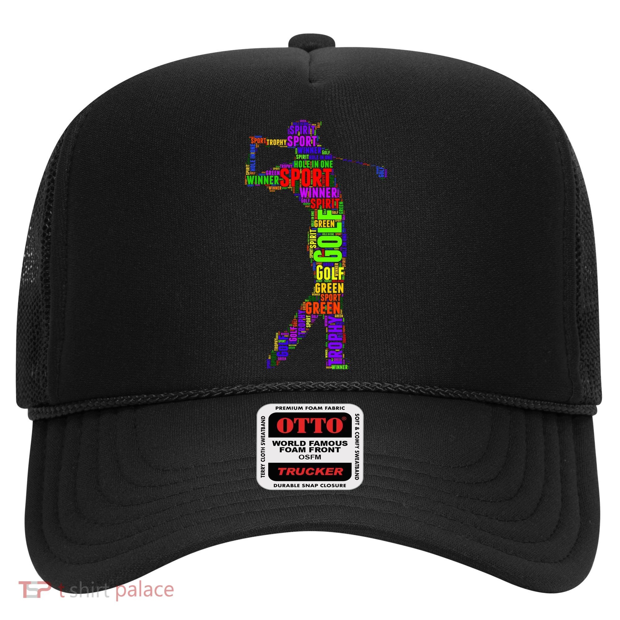 The Spirit of Golf Word Mash-up Hat