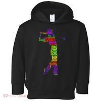 The Spirit of Golf Word Mash-up Toddler Hoodie thumb 0