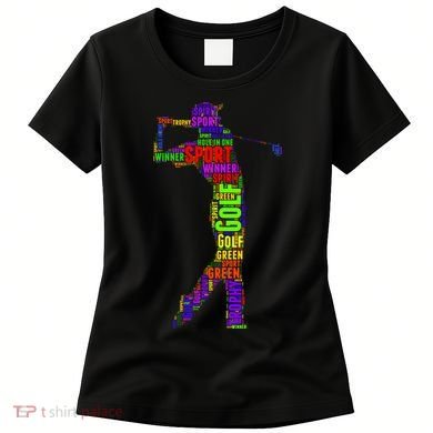 The Spirit of Golf Word Mash-up Women's T-Shirt