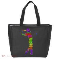 The Spirit of Golf Word Mash-up Tote Bag thumb 0