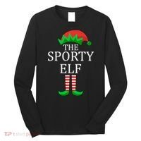 The Sporty Elf Family Matching Christmas Long Sleeve Shirt thumb 0