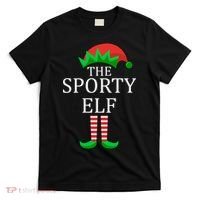 The Sporty Elf Family Matching Christmas T-Shirt thumb 0