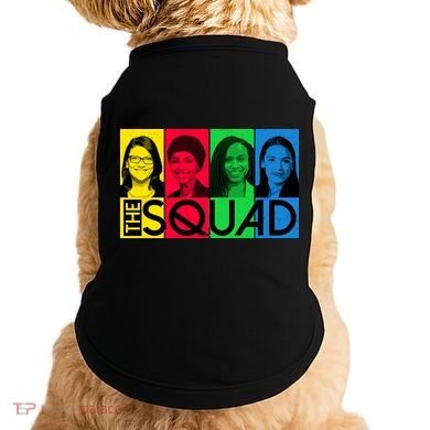 The Squad AOC Ilhan Omar Tlaib Pressley Doggie Tank