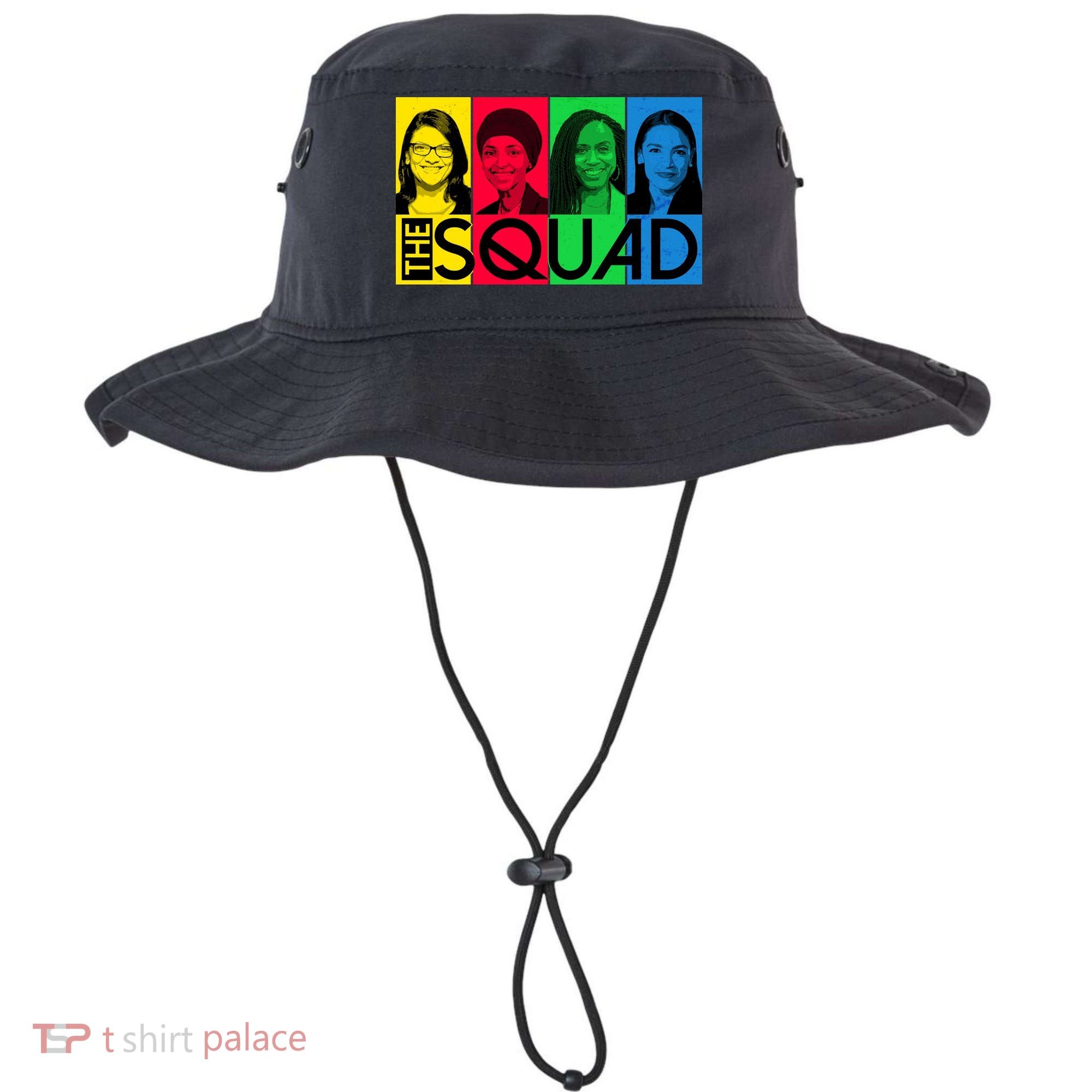 The Squad AOC Ilhan Omar Tlaib Pressley Bucket Hat
