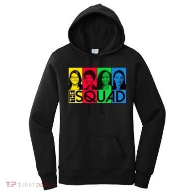 The Squad AOC Ilhan Omar Tlaib Pressley Women's Hoodie