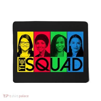 The Squad AOC Ilhan Omar Tlaib Pressley Mousepad