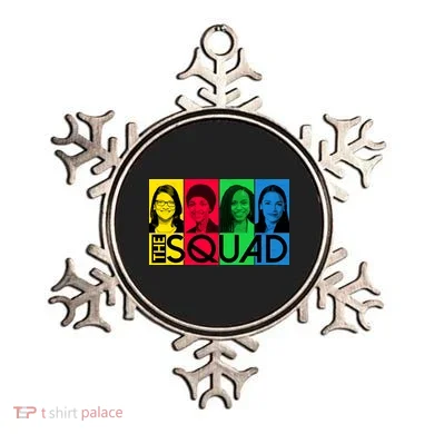 The Squad AOC Ilhan Omar Tlaib Pressley Ornament