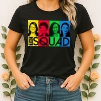 The Squad AOC Ilhan Omar Tlaib Pressley Women's T-Shirt thumb 2