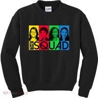 The Squad AOC Ilhan Omar Tlaib Pressley Kids Sweatshirt thumb 0