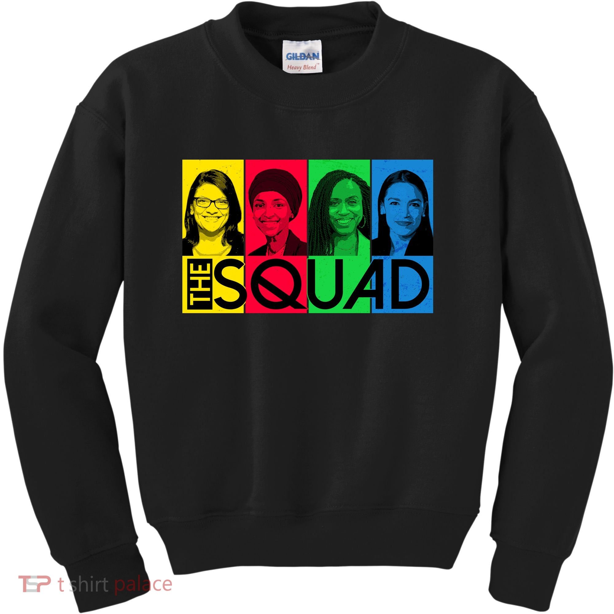The Squad AOC Ilhan Omar Tlaib Pressley Kids Sweatshirt