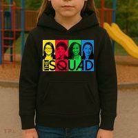 The Squad AOC Ilhan Omar Tlaib Pressley Kids Hoodie thumb 3