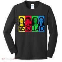 The Squad AOC Ilhan Omar Tlaib Pressley Kids Long Sleeve Shirt thumb 0