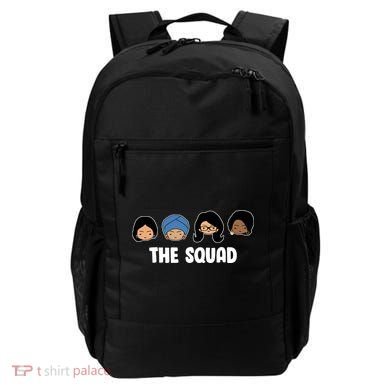 The Squad AOC Rashida Ayanna Llhan  Backpack