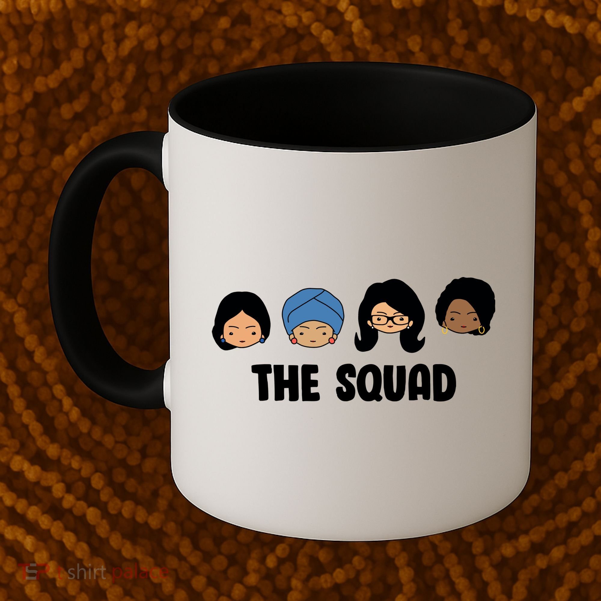 The Squad AOC Rashida Ayanna Llhan  Coffee Mug