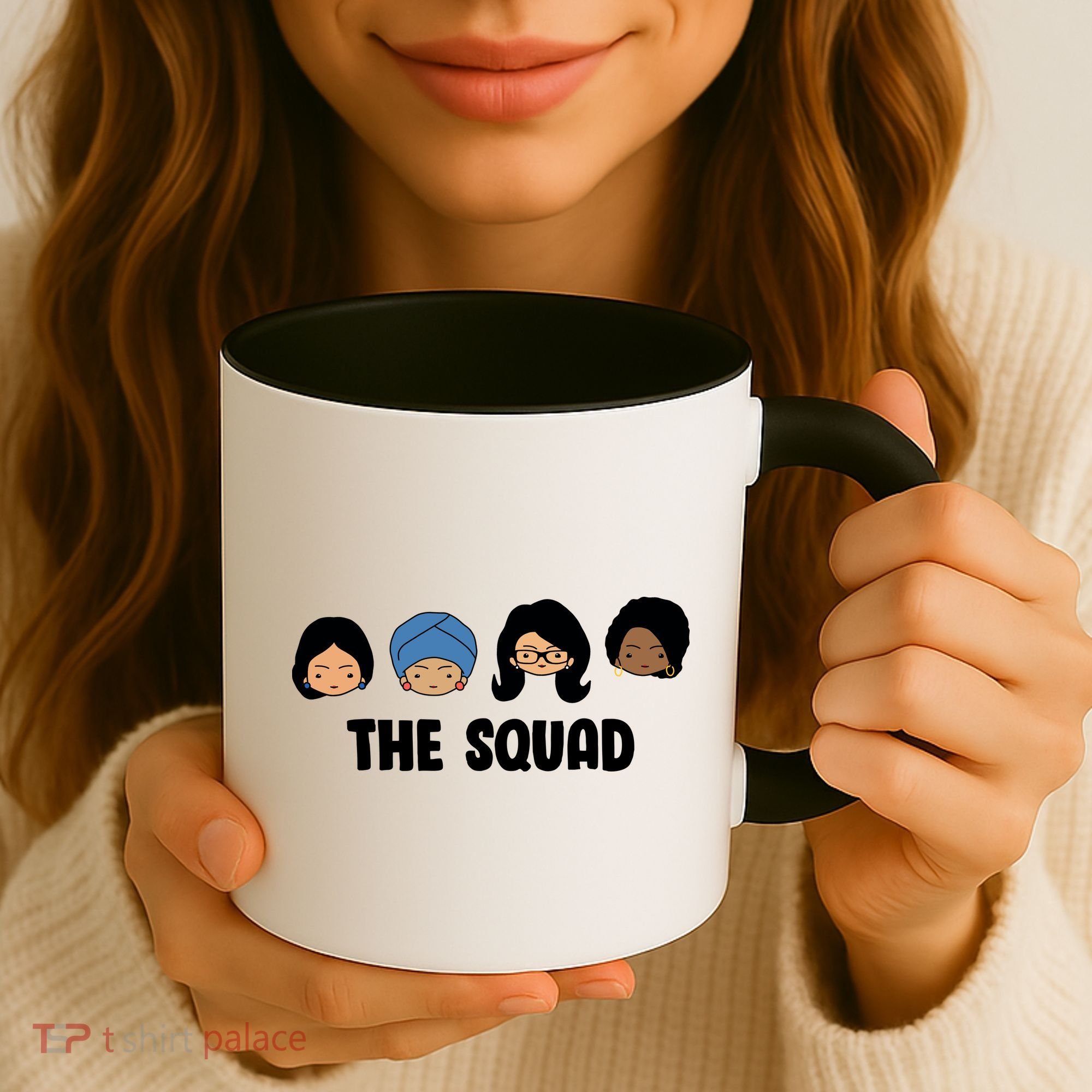 The Squad AOC Rashida Ayanna Llhan  Coffee Mug