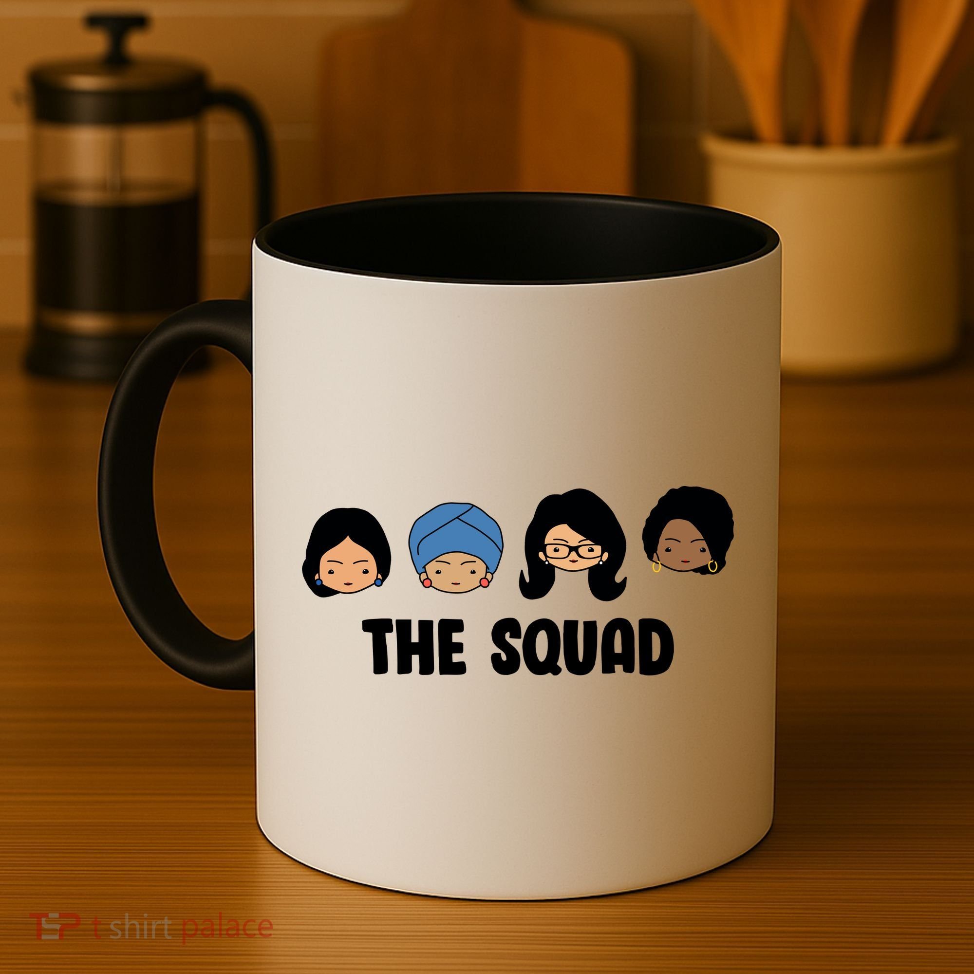 The Squad AOC Rashida Ayanna Llhan  Coffee Mug