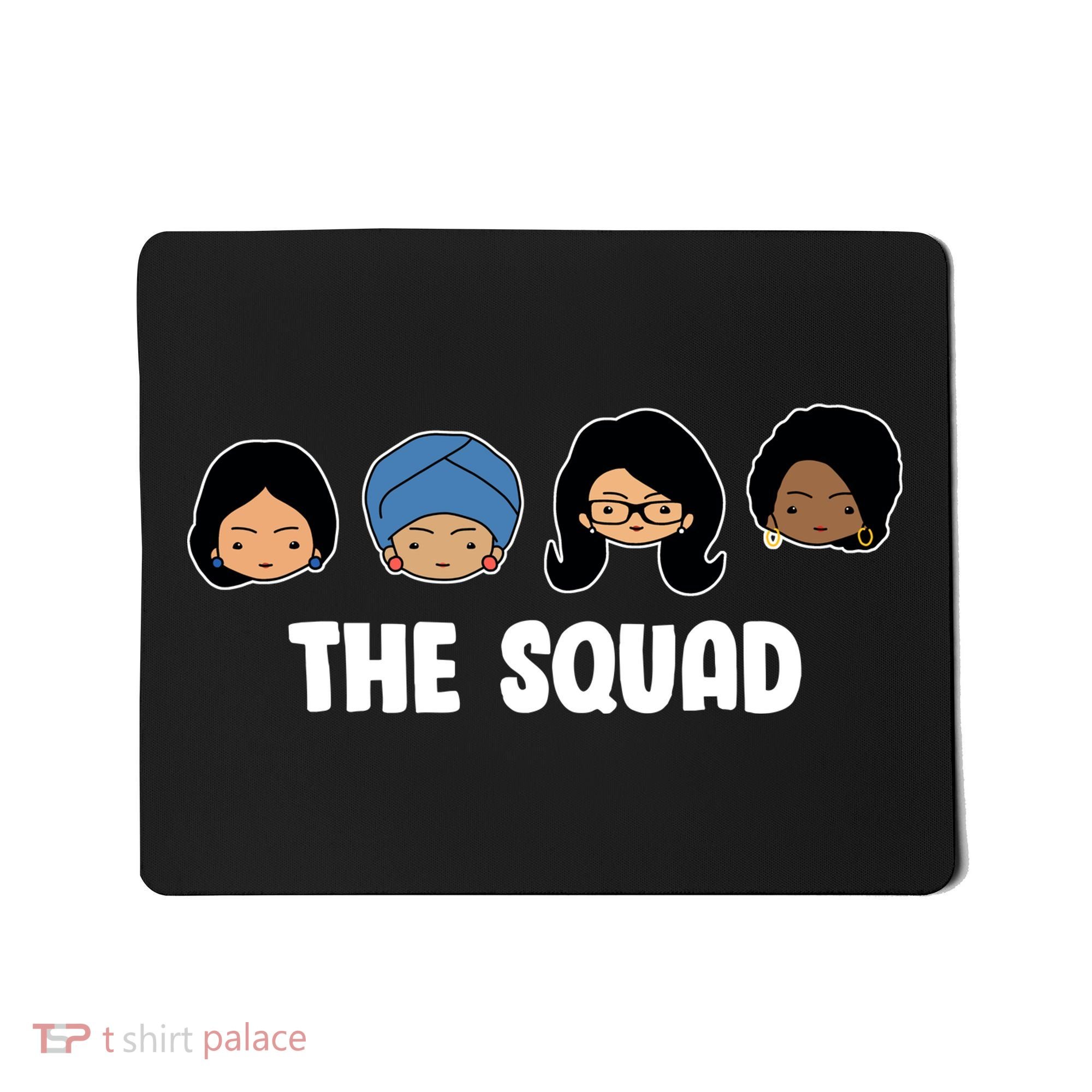 The Squad AOC Rashida Ayanna Llhan  Mousepad