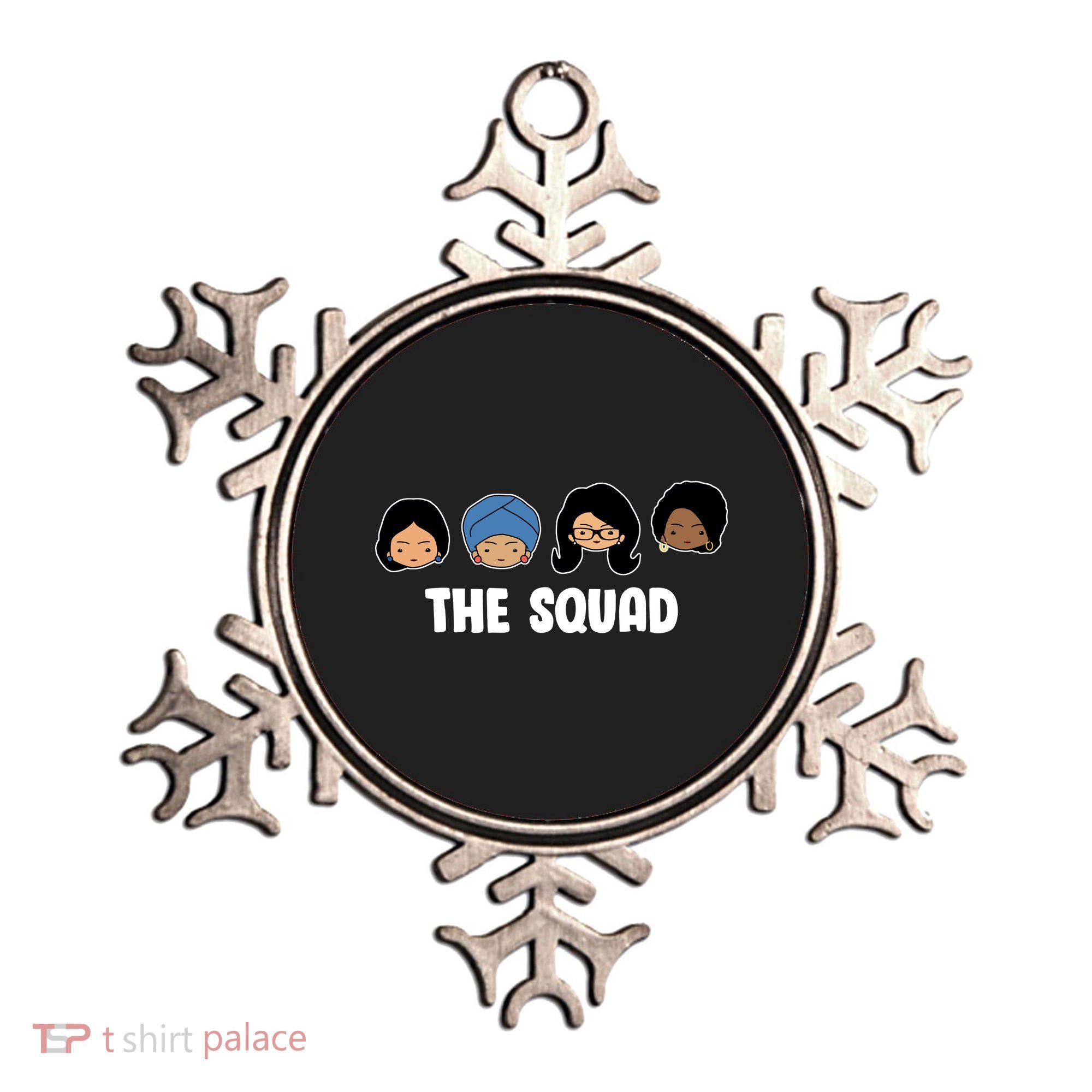 The Squad AOC Rashida Ayanna Llhan  Ornament