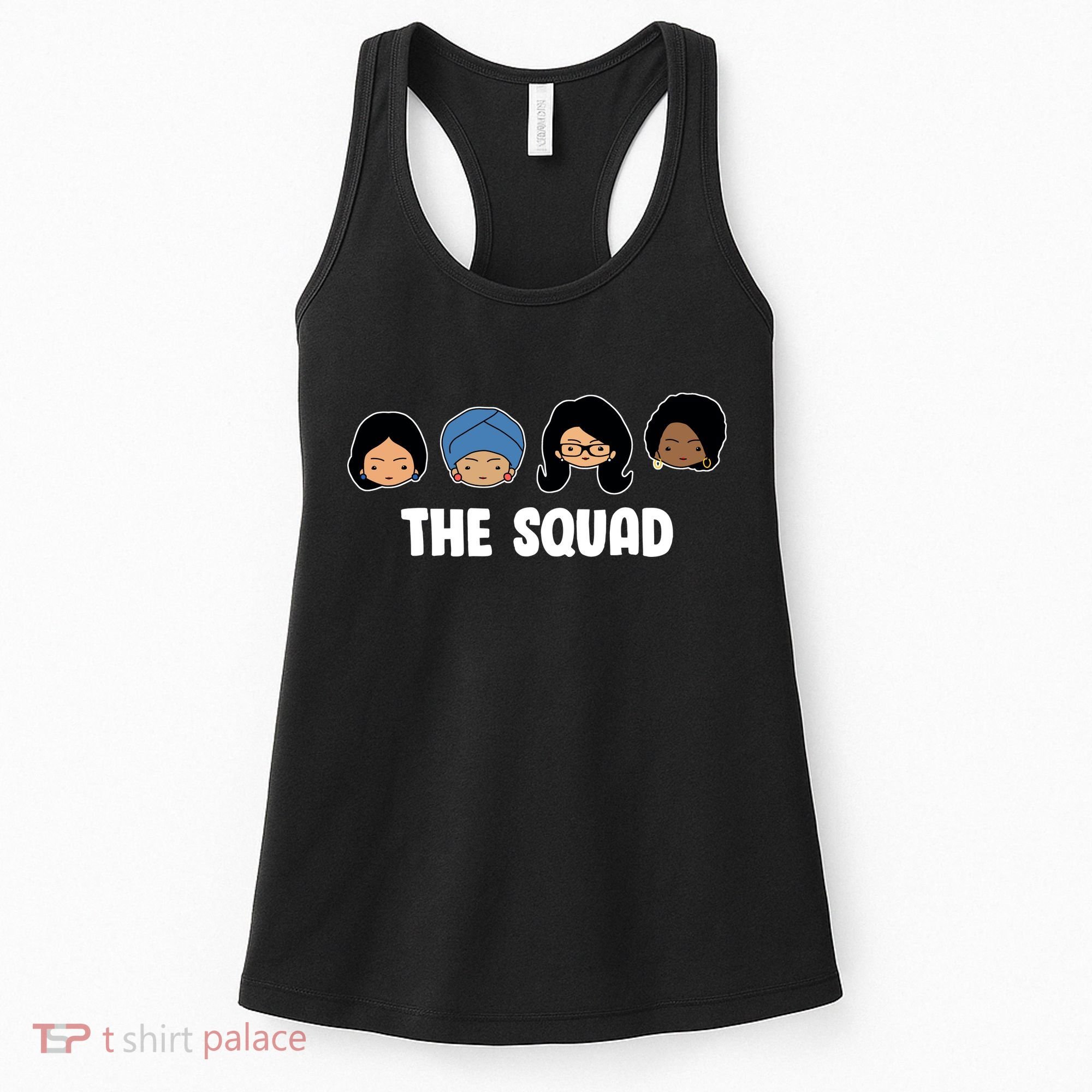 The Squad AOC Rashida Ayanna Llhan  Women's Tank Top