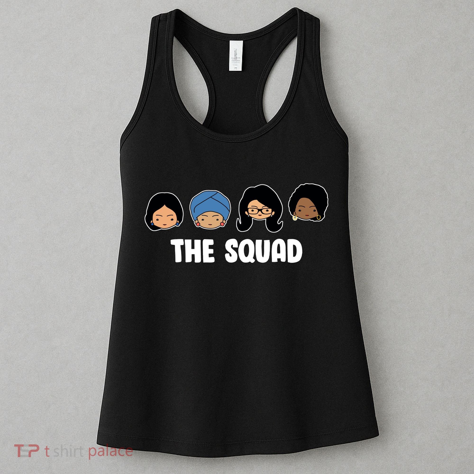 The Squad AOC Rashida Ayanna Llhan  Women's Tank Top