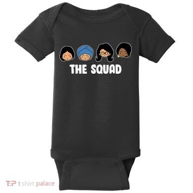 The Squad AOC Rashida Ayanna Llhan  Baby Bodysuit