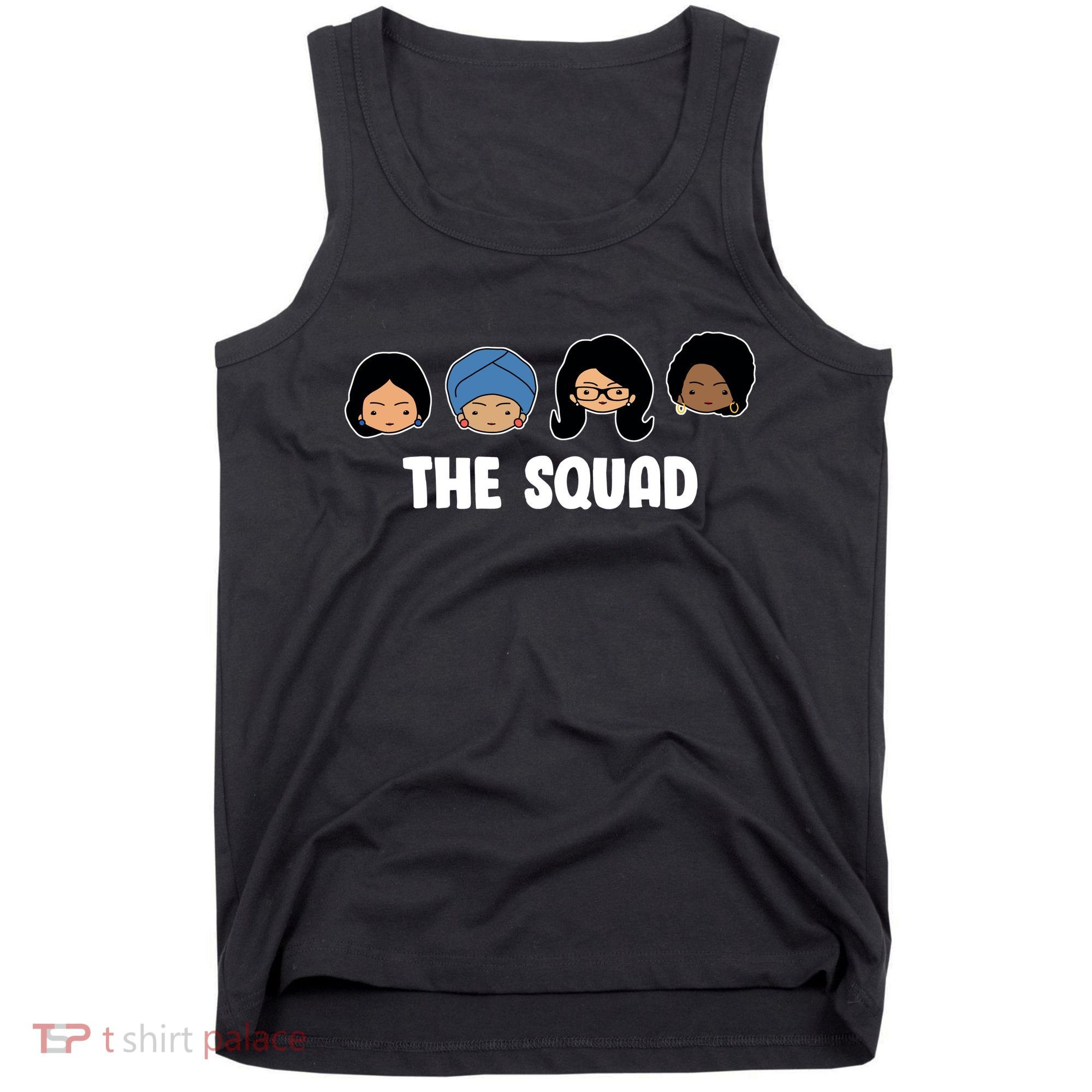 The Squad AOC Rashida Ayanna Llhan  Tank Top