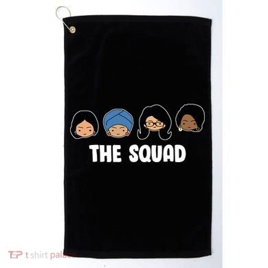 The Squad AOC Rashida Ayanna Llhan  Golf Towel